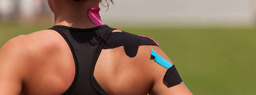 Kinesio Tape Nacken